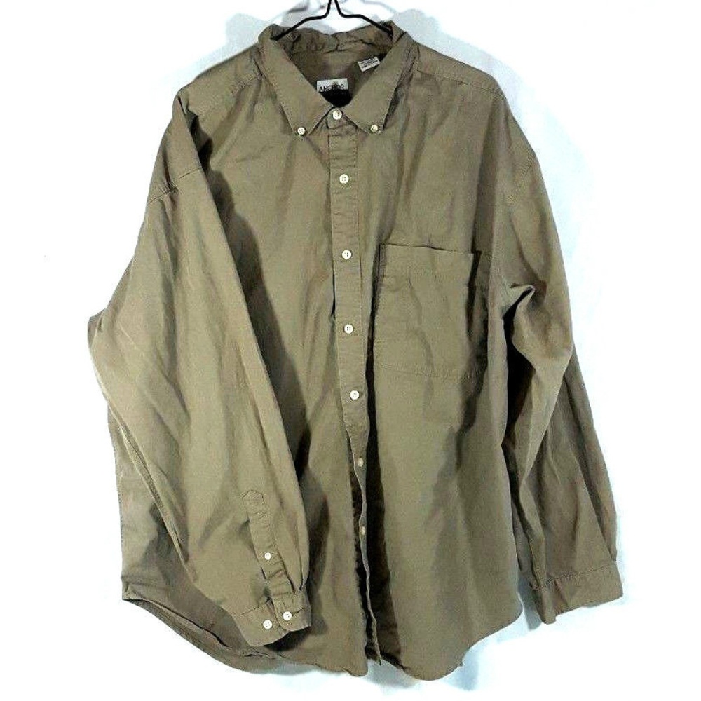 Anchor Bay Men's Button Down Dress Shirt Size 2X